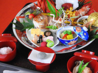 オプションスペシャルプライスメニュー　祝い鯛付きお食い初めセット