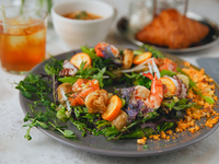 【LUNCH(平日限定)】スペシャルリースサラダセット(スープ・ドルチェ付)