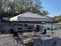 BBQ & River Activities - Free Plan This is a BBQ on the riverbank. You will be responsible for choosing your location, setting up equipment, cleaning up, and returning the equipment within the area where fires are subject to a fee. Reservation Deadline: 3:00 PM the day before your desired date. Pets allowed.