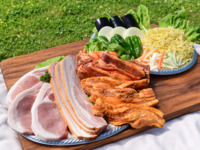 Enjoy carefully selected local ingredients! Course with ingredients