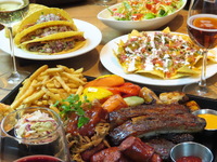 [Deluxe course] Course with pulled pork tacos and spare ribs, 11 dishes in total, 4,000 yen