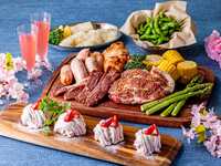 [Cherry Blossom Viewing Party Plan] 3-hour stay + complimentary bottle of rose sparkling wine for toast ♪