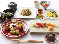 【Dinner】 Gion Course *Charcoal grilled fish and Wagyu beef, chef’s recommended sushi course