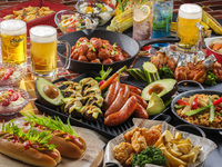 【6・9月 水・木曜日 事前カード決済限定】大人エクストラコールド飲み放題付き【屋外席】
