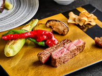 ◇◆ステーキコース◆◇：和牛フィレ80ｇとロース80ｇボリューム満点