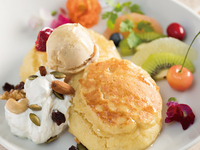Heavenly vegan pancakes