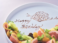 アニバーサリー　デザートプレート