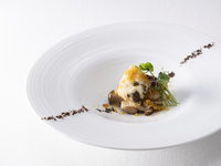 [Lunch Course Yan] ALL 6 dishes including Shark's fin with rice in earthenware pot and Tokachi herb beef in oyster sauce 