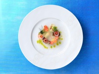  【事前決済プラン】ディナー粋コース+天望デッキ入場券（大人・土日祝）