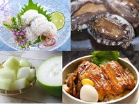 [Hana Course] Summer Glitter – A special summer kaiseki dinner featuring grilled eel, abalone tempura, and Kuroge Washu beef