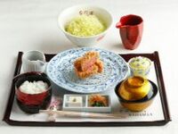 国産銘柄豚 ヒレかつ膳  130g