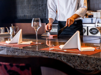 フォアグラと鮑と特選黒毛和牛のコース