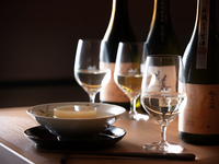 【WEB予約限定】拍子木フルコース+日本酒3種飲み比べ