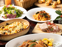 PARTY Plan <C> ◆ Perfect for weddings and get-togethers ◎ A course where you can enjoy seasonal flavors ※ Exclusive reservations available for 10 people or more (※ All-you-can-drink not included)