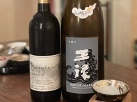 ワインと日本酒ペアリング込みフランス料理7品コース