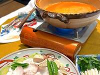 鮟鱇 漁師鍋(肝味噌仕立) (Bコース)
