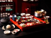 SHIFUKU / Shojin Ryori inspired dishes with Organic Tea, 3kinds of refill free pairing 