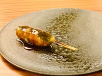 フレンチ仕込みのソースで楽しむ『焼鳥コース』