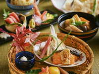 [Kaga-zen Daishoji] A luxurious 7-course lunch featuring Daishima's specialty "Jibu-wan" and seasonal grilled dishes + [1 drink included!]