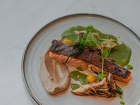 SEASONAL TASTING COURSE (Main: SALMON)