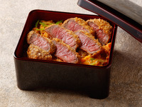 Steak bento box with Matsusaka beef
