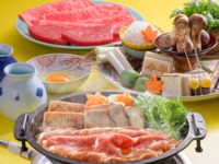 Matsutake sukiyaki