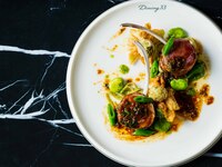 [Dinner] 11,000 Yen Course + Champagne Toast