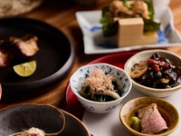 【ディナー】接待や会食に　旬菜コース全８品（お食事のみ）