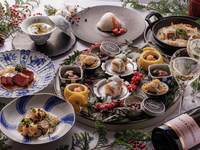 【X'mas】全6品  近江牛フィレを楽しめるディナーコース　¥17,000- ※12/24,25限定