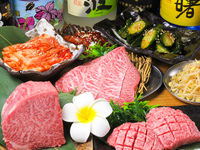 [120-minute all-you-can-eat] (Includes all-you-can-drink soft drinks) All-you-can-eat Yakiniku C Course 4,600 yen