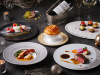 ◆【Christmas 2026】Dec 1–23 ★ Exclusive dinner featuring the world’s three premier ingredients—caviar and more—along with lobster and Wagyu beef, served with celebratory champagne.