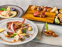 凛庭コース：料理長厳選の旬の食材×黒毛和牛　全8品