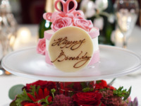 フラワーリボンケーキスペシャルコースRose