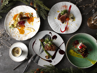 【表参道イルミネーション2025】ケヤキ並木イルミネーション一望！料理長厳選コース全5品