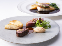 Kazahana dinner set] 4 main products + 1 drink