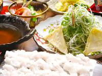 【夏季限定プラン】夏の風物詩「鱧」尽くしの宴会プラン☆お造り、和牛など7,000円（飲放込）