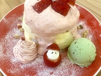 限定パンケーキ【真っ赤なリボン】