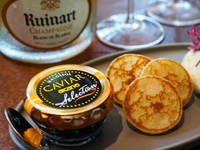 【Limited quantity!】 NAMIKI667 Hidden Site Special Plan Ruinart Blanc de Blanc + Caviar