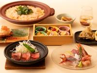 茶茶　季節のコース【藝】お食事のみ　8品　8200円