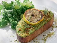 【Breakfast】Open Sandwich Set