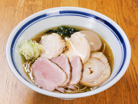 鴨玉 煮干し醤油そば (予約限定メニュー)