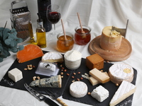 [仅限餐食] 厚片肋眼牛排、奶酪和生蜂蜜的高级计划