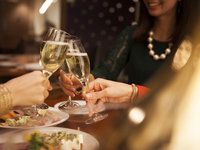 【事前予約＆年末年始限定！】 ◆シャンパンフリーフロー◆シェアスタイルディナー“Couture Palette（クチュールパレット）” 