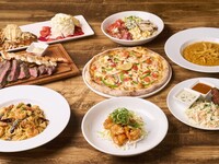 【PARTY  4people~】  Los Angeles Course(Course with ribeye steak)+ 2 hours all-you-can-drink