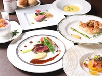 【フレンチコース　シェフ】季節の贅沢グルメ　フレンチフルコース全7品