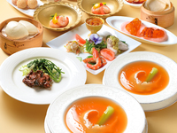 【午餐】東山套餐 4種涼菜、北京烤鴨、迷你魚翅湯、牛等7道菜