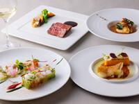 【大阪城西の丸庭園入場券付】フルコースディナー