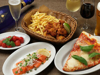 [Official Lowest Price Guarantee] ◇ Canvas Course ◇ ¥6,000 ⇒ ¥3,900A recommended plan that includes light snacks, New York-style pizza, and 90 minutes of all-you-can-drink!