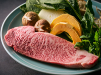 [Limited time offer, reservation required] Teppanyaki Wagyu steak set
