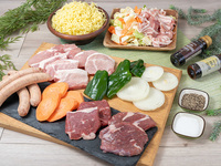 [Basic BBQ set (equipment rental included)]